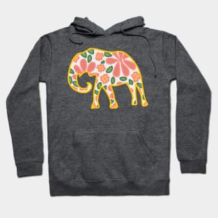 Flower Elephant Hoodie